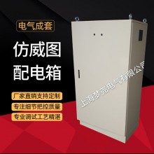 仿威圖控制箱 PS單開(kāi)門(mén)、雙開(kāi)門(mén)控制柜 內(nèi)外門(mén)平光雙色 配電柜